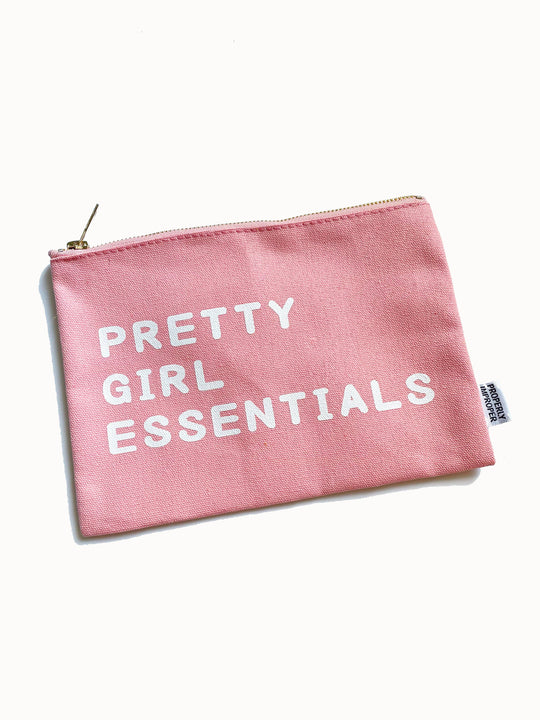 Properly Improper - Pretty Girl Essentials - Canvas Pouch