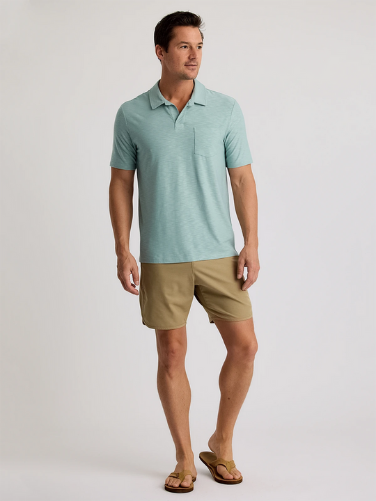 Men's Bamboo Slub Polo II