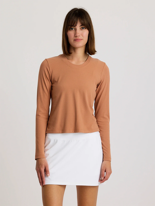 Women's Ribbed Bamboo Long Sleeve