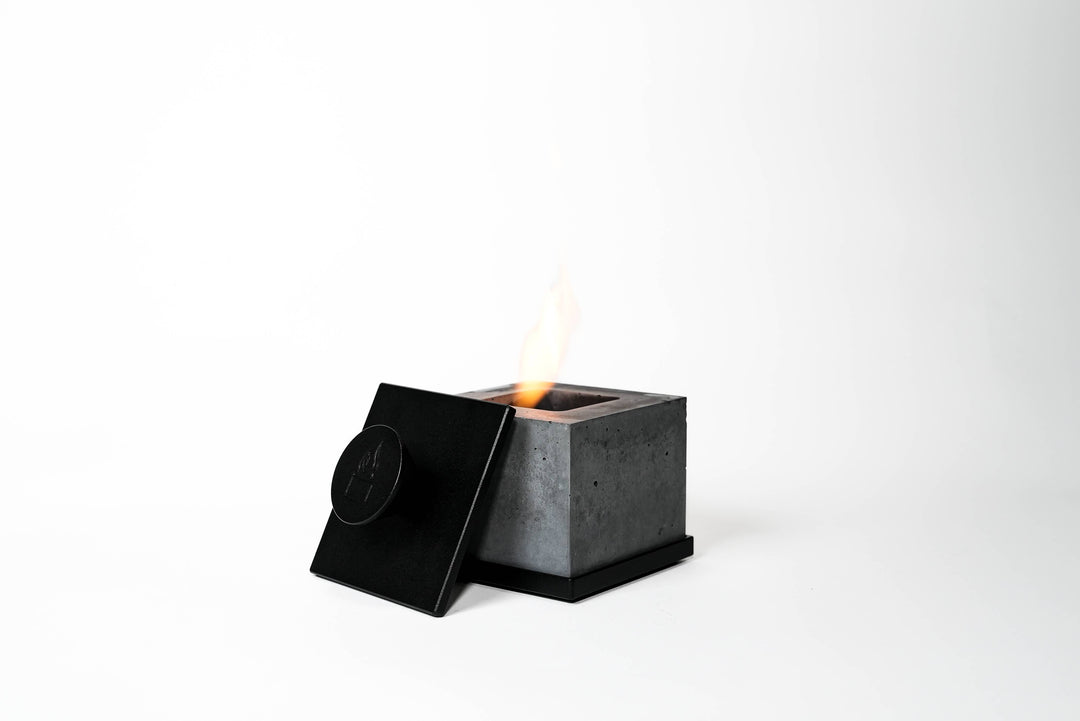 FLIKRFIRE® Table Top Fireplace: Almond