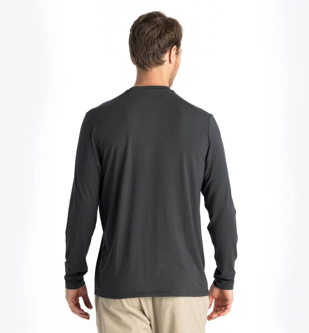 Men's Bamboo Flex Long Sleeve Henley