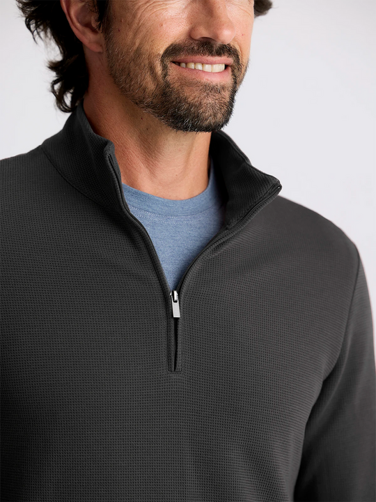 Men's Waffle Quarter Zip