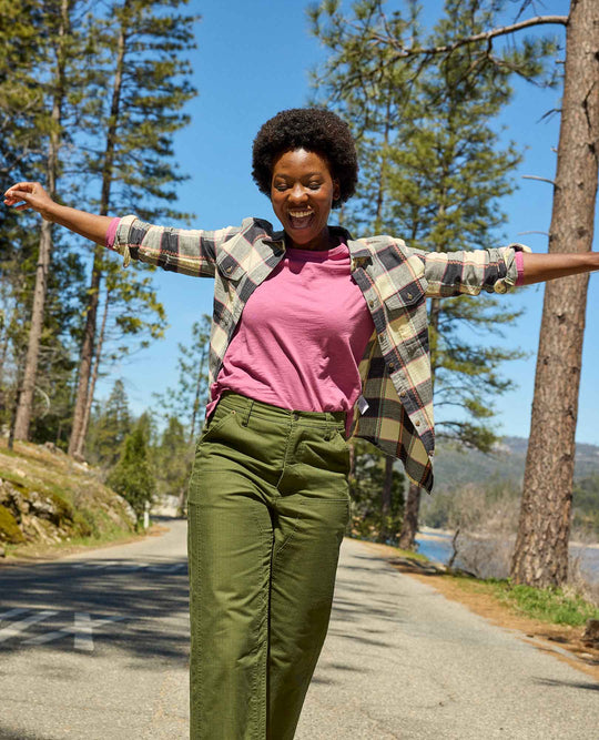 Women's Re-Form Flannel LS Shirt