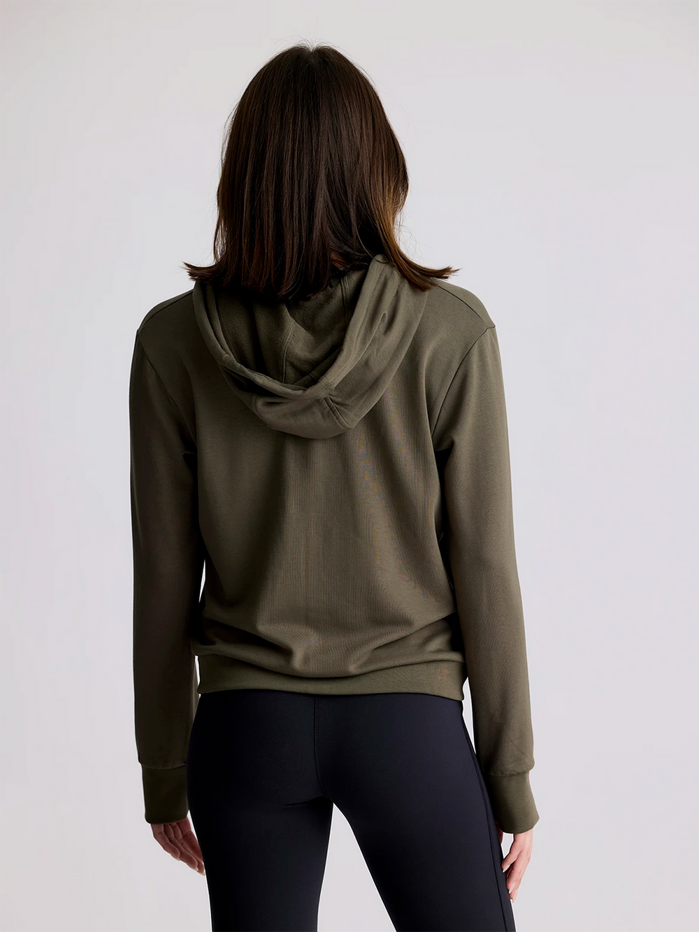 Women's Bamboo Lightweight Fleece Zip Hoodie