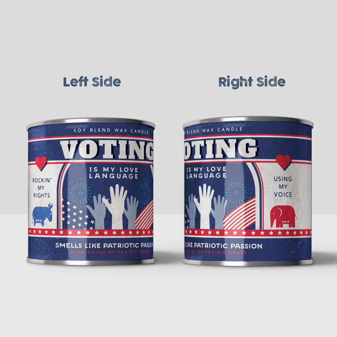 Voting is my Love Language 16oz. Candle