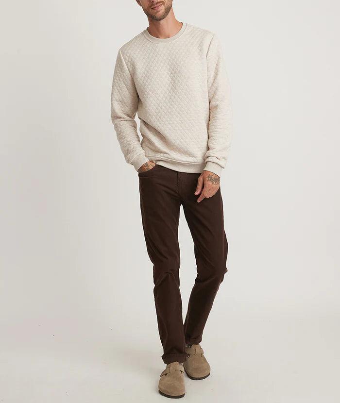 Corbet Quilted Crewneck - Davidson Provision Co.