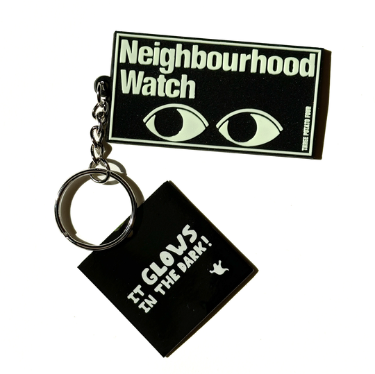 Glow In The Dark Keychain - Neighbourhood Watch