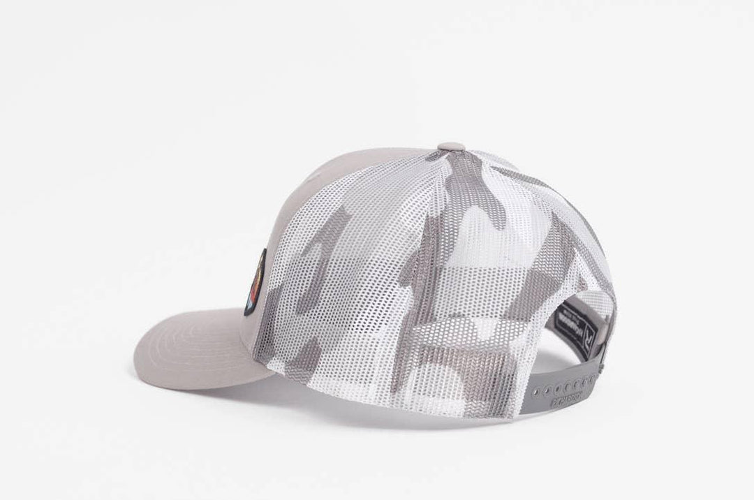 DavProCo Trucker Hat (Gray Camo): Silver / Grey Camo - Davidson Provision Co.