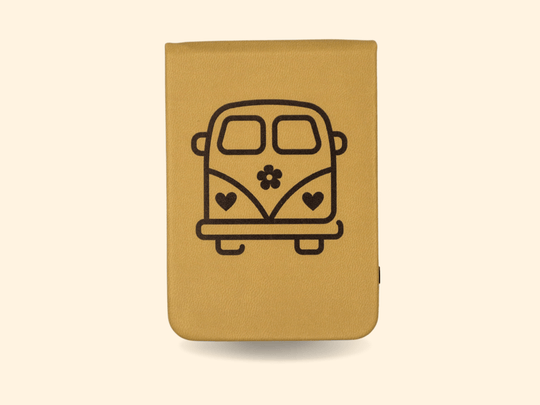 Love Bus - Leatherette Pocket Journal - Davidson Provision Co.