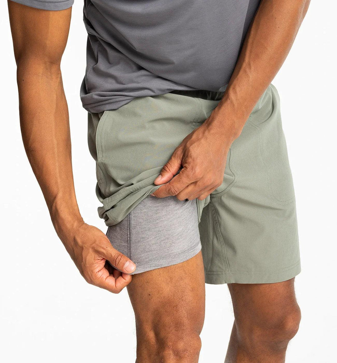 Men's Bamboo-Lined Active Breeze Short 7" - Davidson Provision Co.