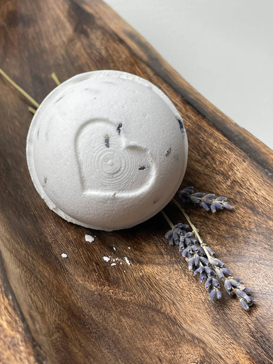 Organic Lavender bath bombs, Valentine’s Day - Davidson Provision Co.