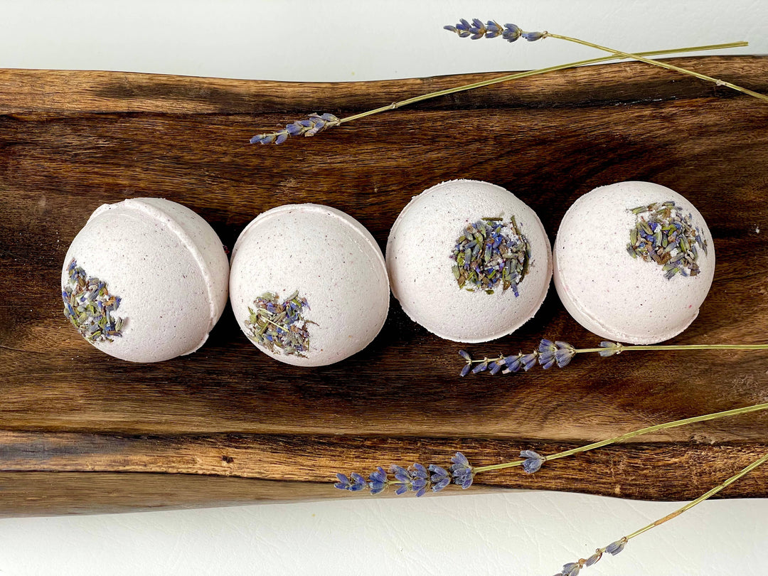 Organic Lavender bath bombs, Valentine’s Day - Davidson Provision Co.