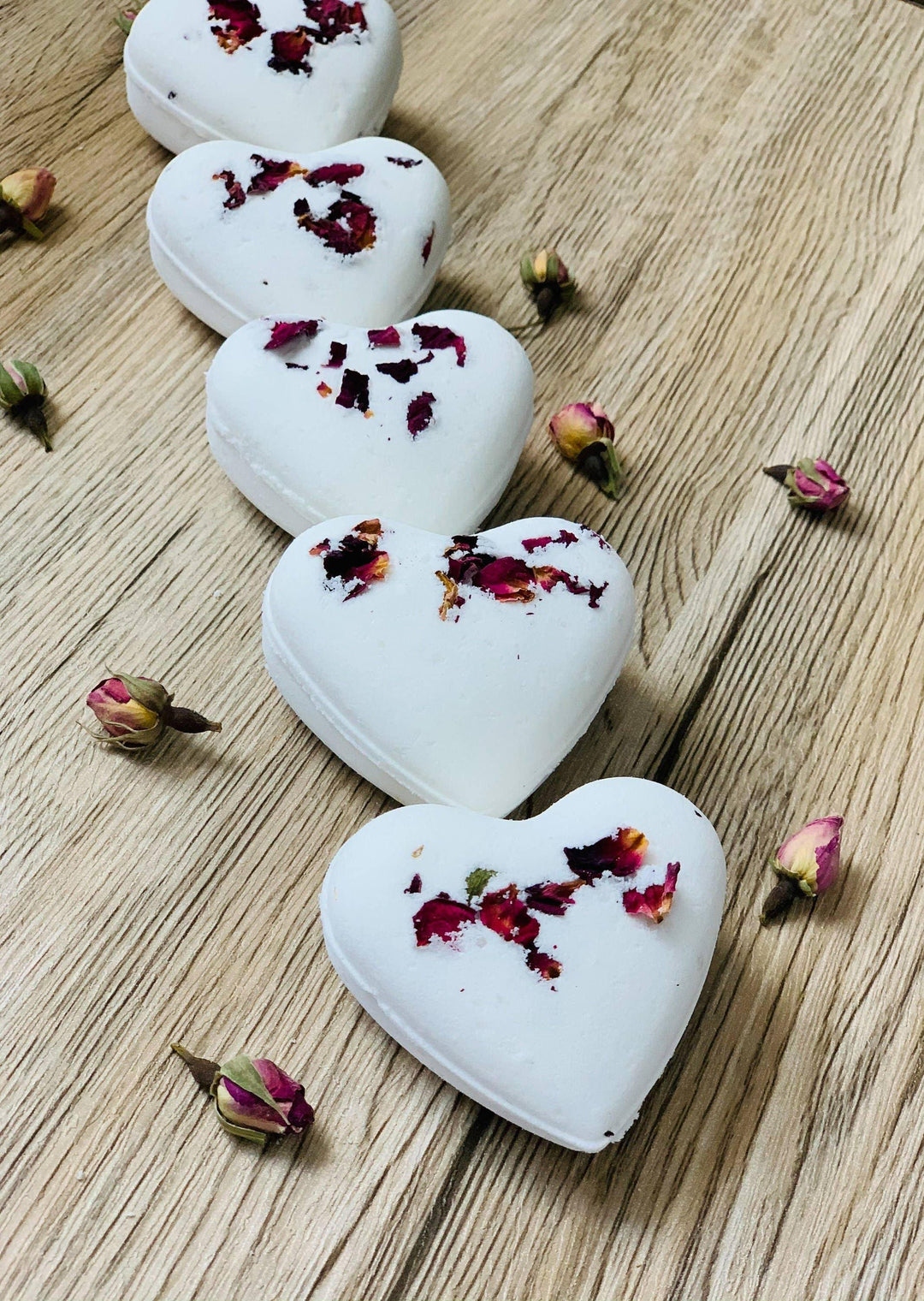 Organic Rose Heart Bath Bomb, Valentine’s Day: Paper packaging - Davidson Provision Co.