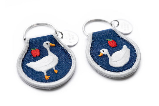 Patch Keychain - Cottage Goose - Davidson Provision Co.