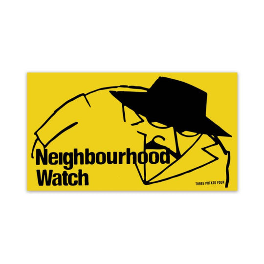 Sticker - Neighbourhood Watch (Trench Coat) - Davidson Provision Co.