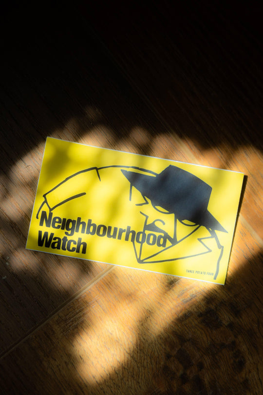 Sticker - Neighbourhood Watch (Trench Coat) - Davidson Provision Co.