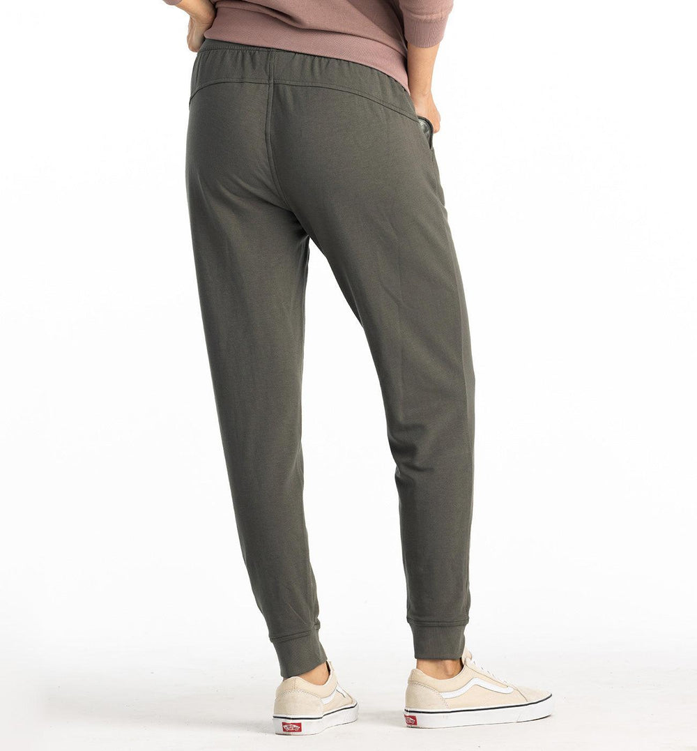 Women's Bamboo Lightweight Fleece Jogger - Davidson Provision Co.