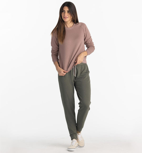 Women's Bamboo Lightweight Fleece Jogger - Davidson Provision Co.