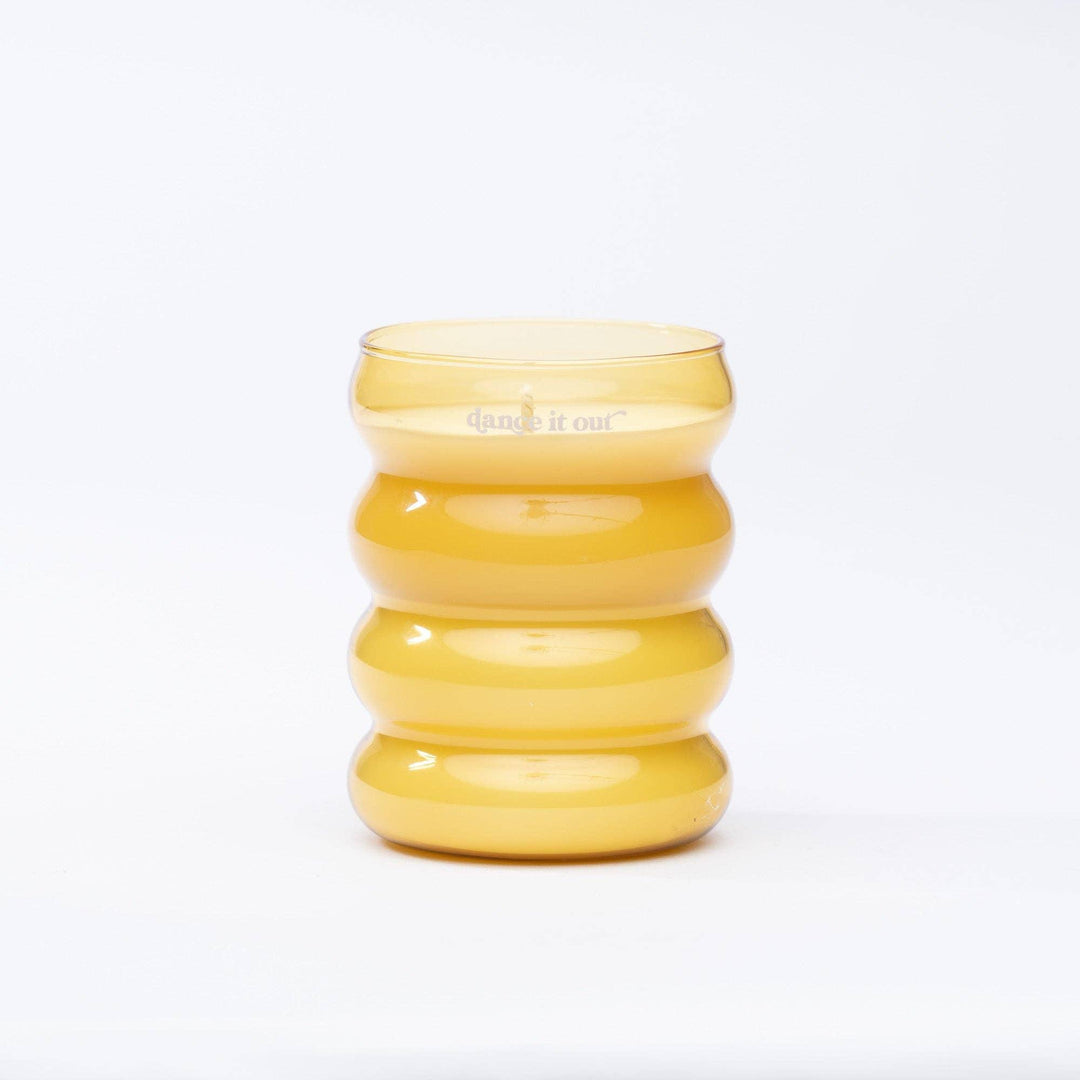 dance it out • wiggle collection • yellow • 9 oz soy candle - Davidson Provision Co.