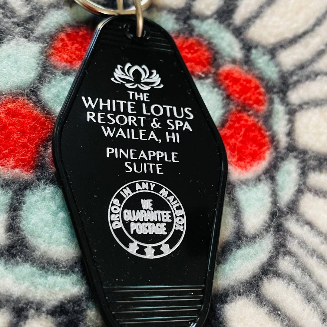 Motel Key Fob - White Lotus Resort and Spa - Davidson Provision Co.