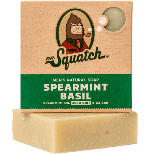 Spearmint Basil Bar Soap - Dr. Squatch - Davidson Provision Co.